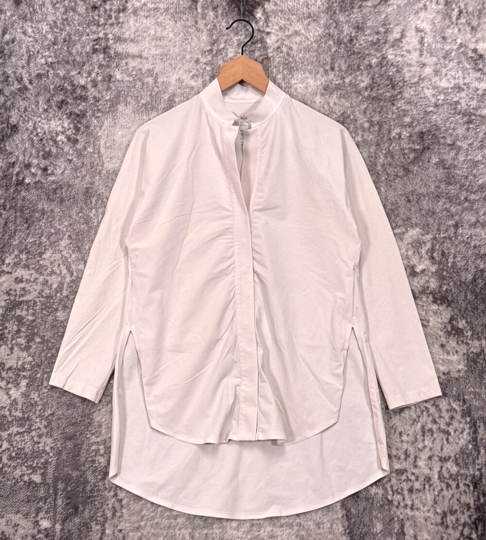 ADAY Something Borrowed Shirt Small Womens Long Sleeve Tunic